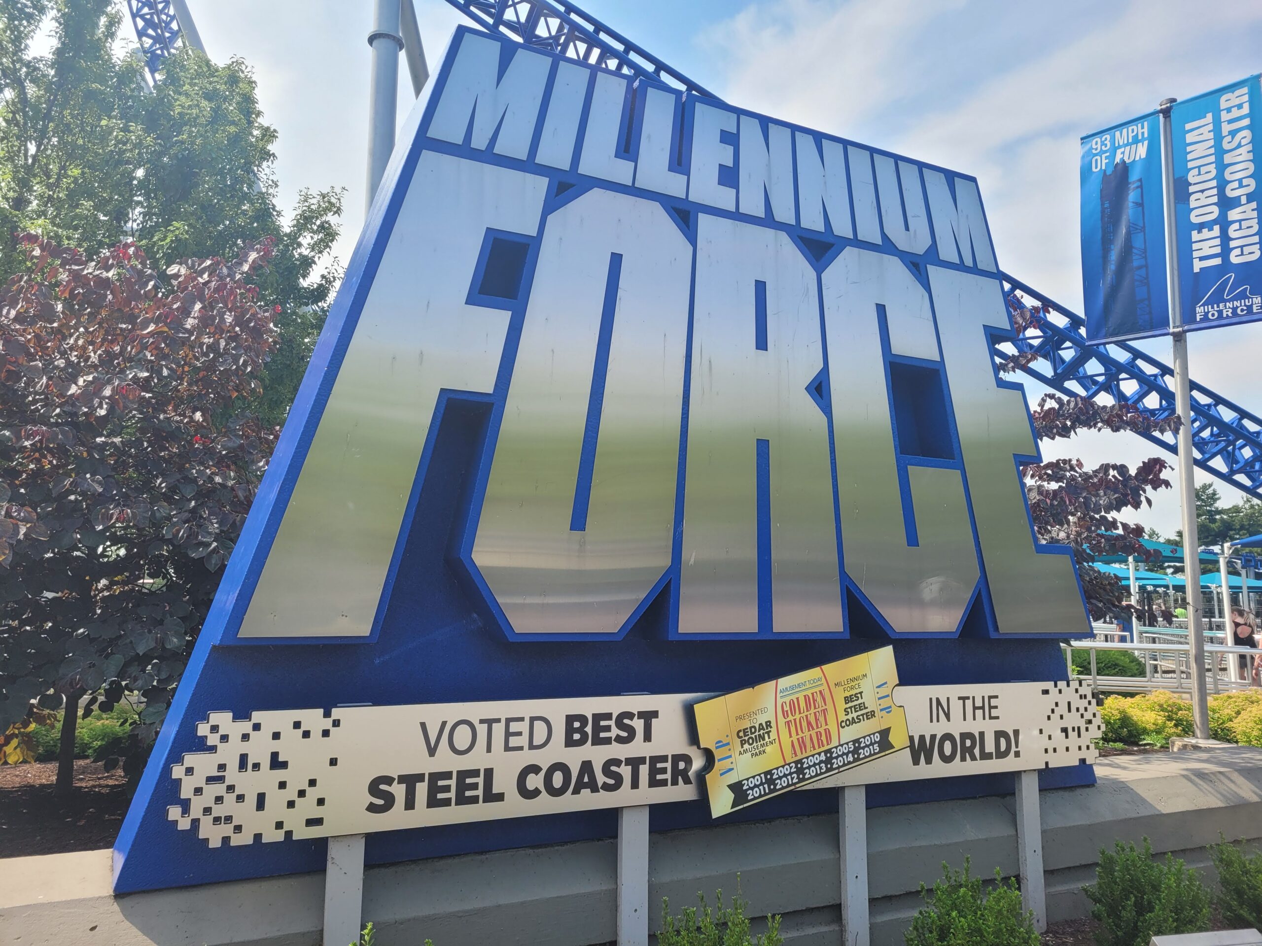 Millennium Force at Cedar Point